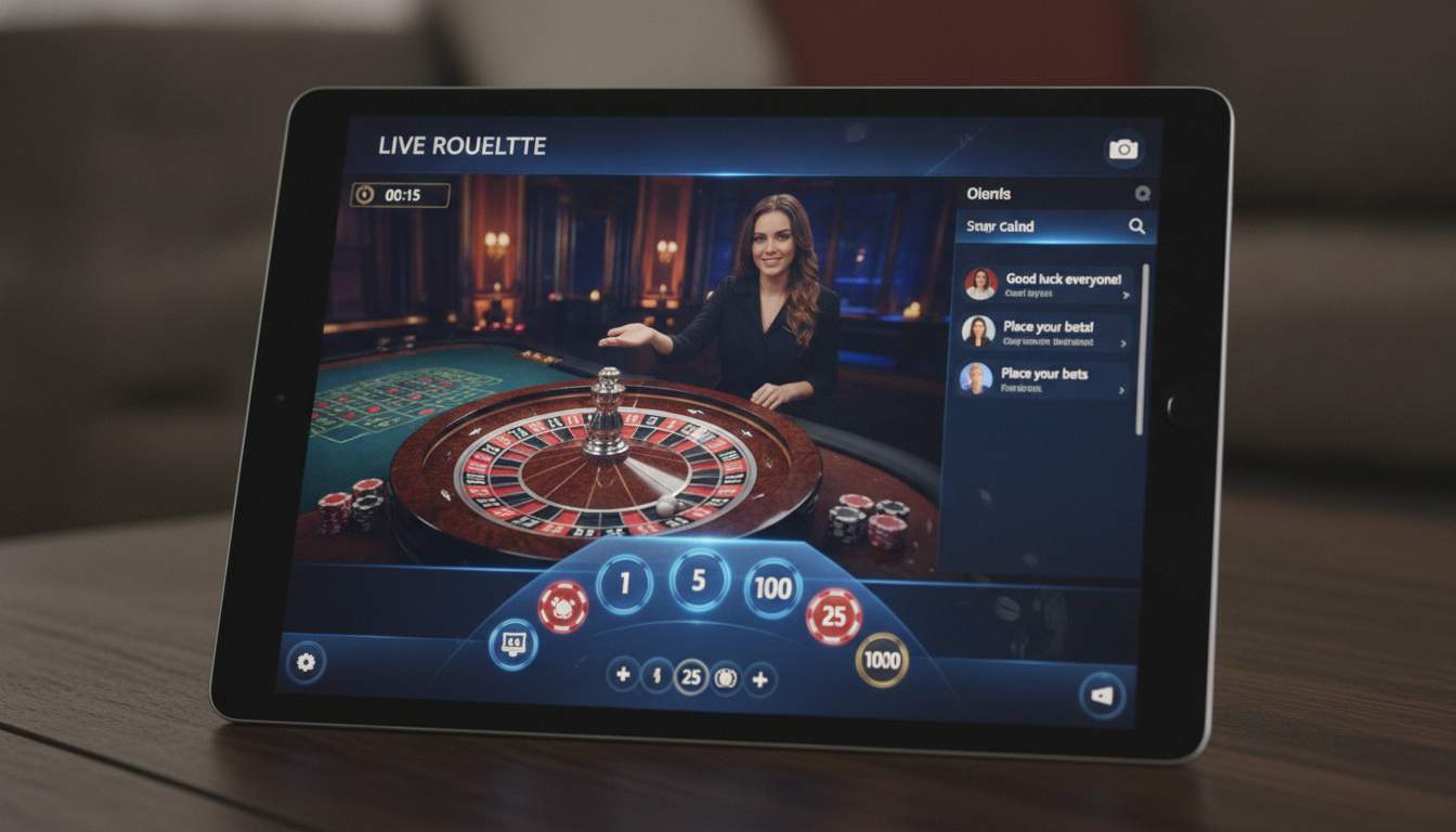 High-definition live casino streaming