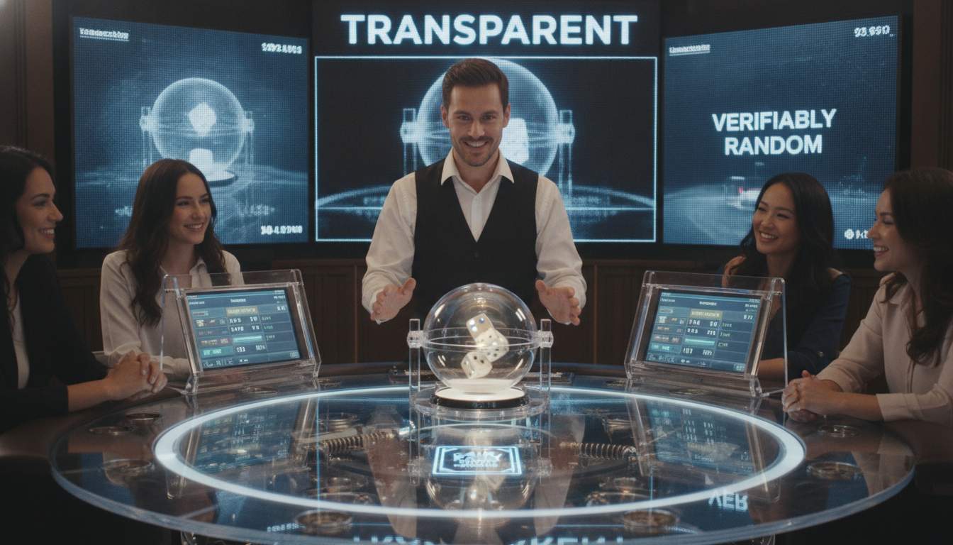 Transparency in live casino gaming